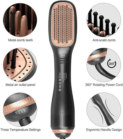 Joy Hair Styler & Dryer – Professional 2-in-1 Styling Brush for Effortless Hair Styling