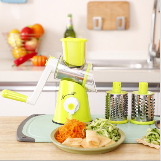 Manual Tabletop Drum Vegetable Grater