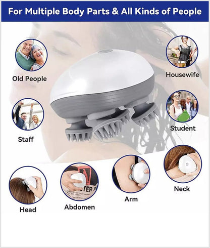 Electric Smart Massager For Neck, Head, Shoulder and Body